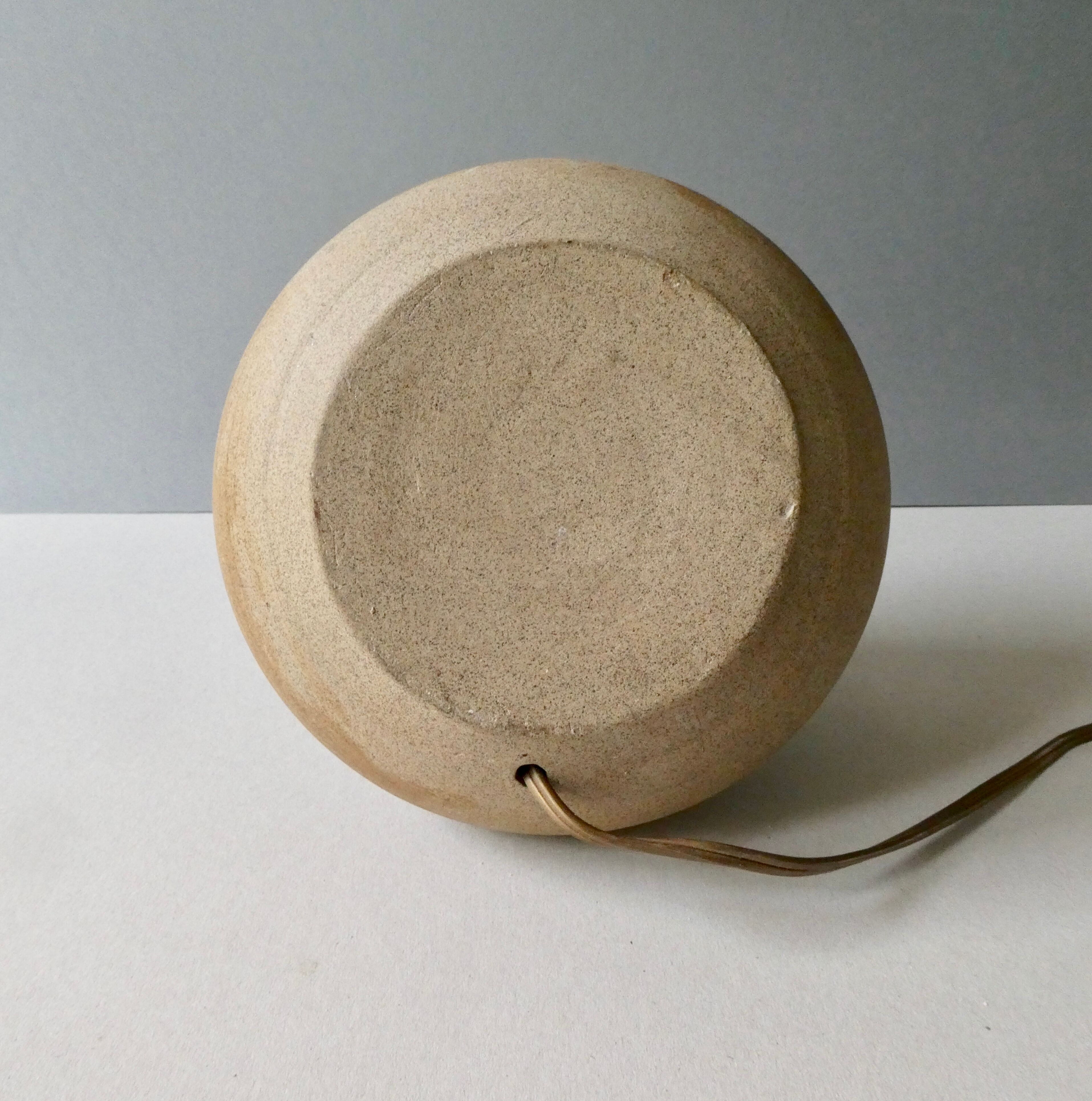 Sandstone lamp from the 50s