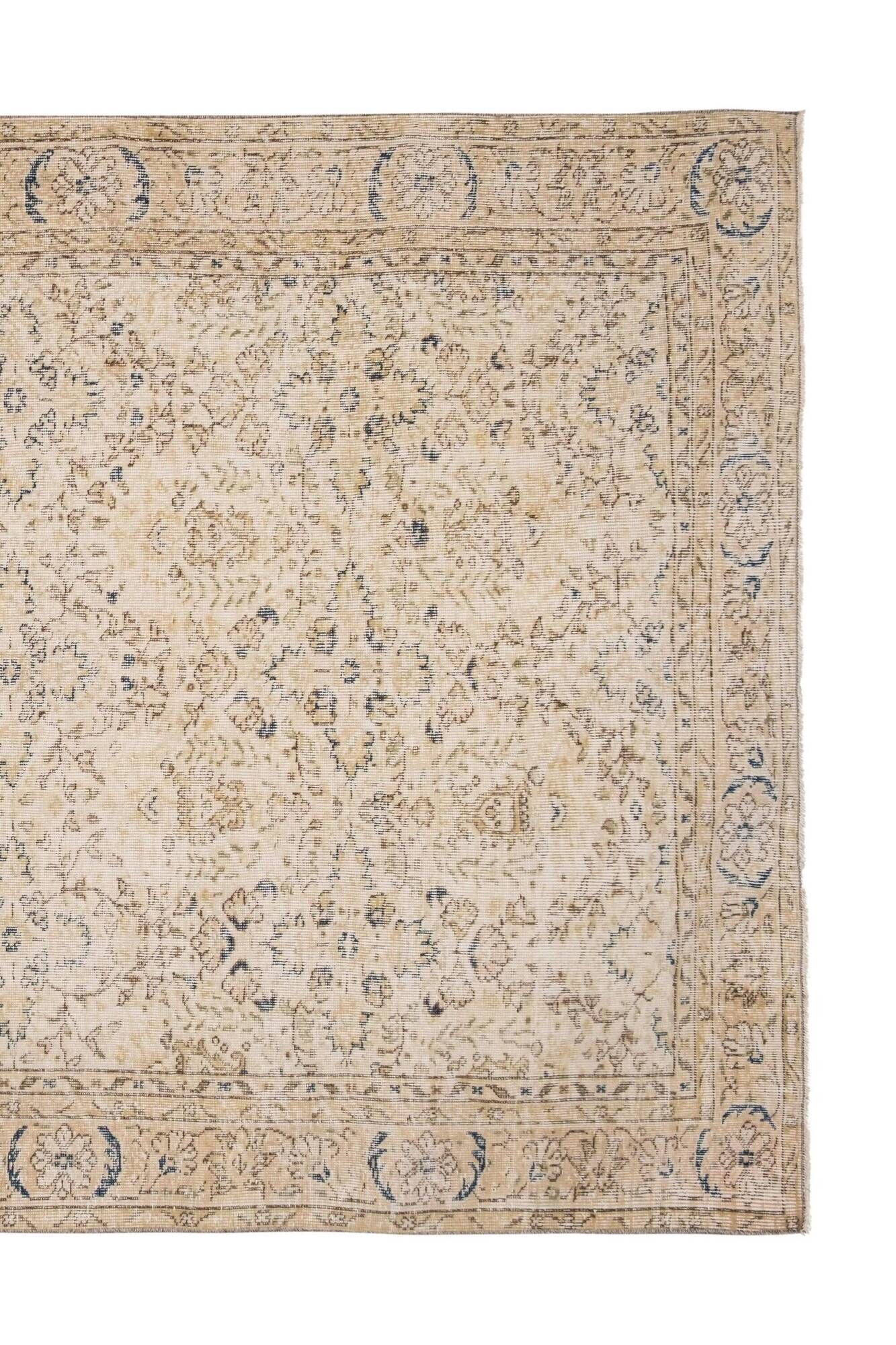Vintage Turkish Oushak rug 188x300 cm