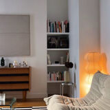 Togo 2 places pearl grey alcantara