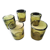 5 Biot bubble glass whiskey glasses?