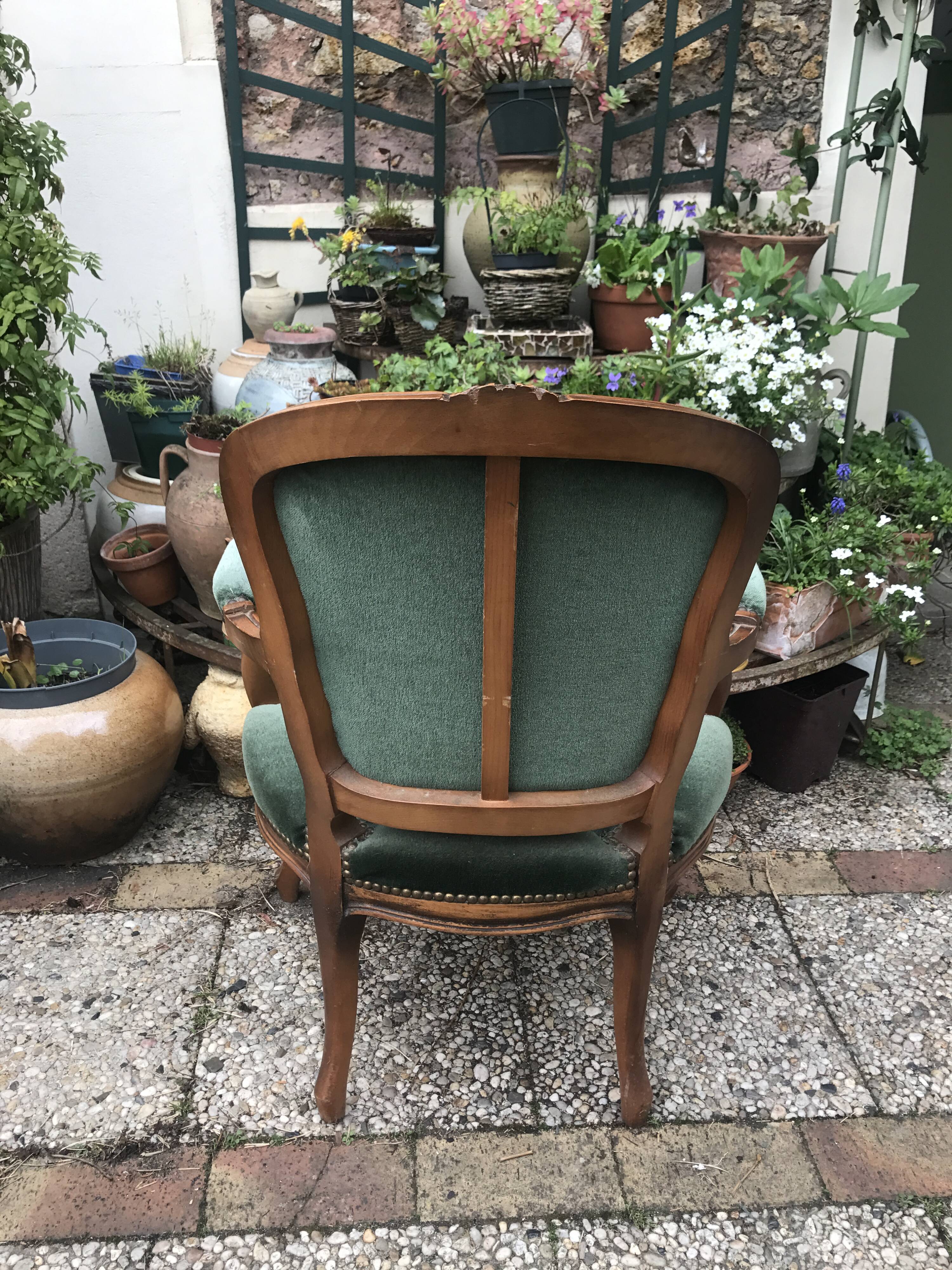 Louis XV style armchair