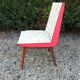 Chaise vintage pieds compas