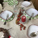 Set of vintage cups made in France Vallauris