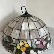Stained glass pendant