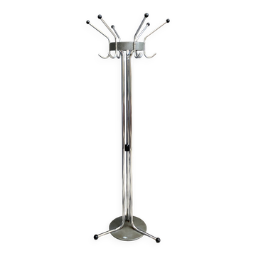 Porte-manteau debout Tubax chrome des années 1960