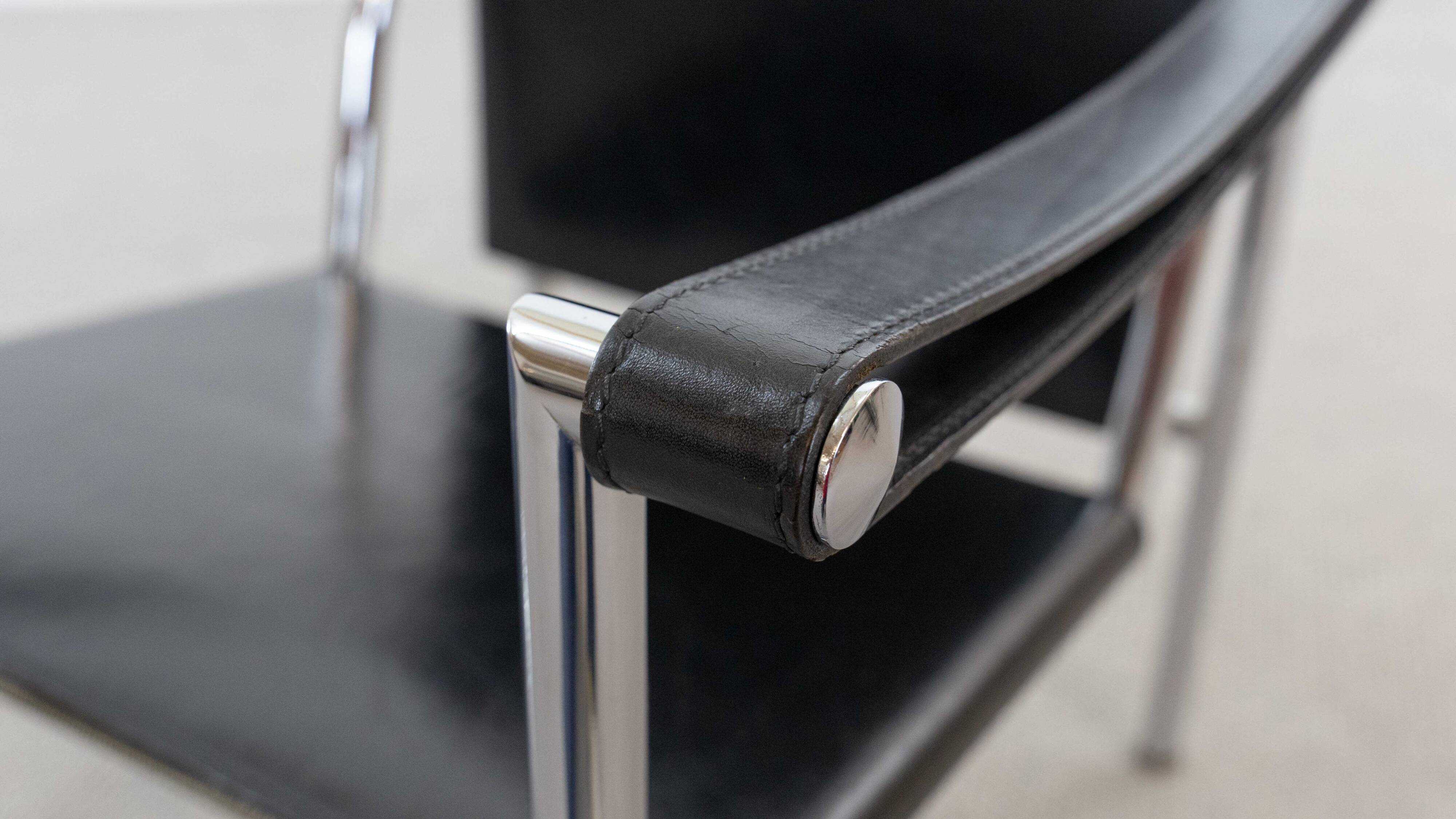 CASSINA LC1 ARMCHAIR BY LE CORBUSIER