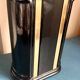 Vintage black & gold ceramic table lamp