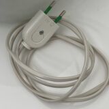 Vintage Murano Italy mushroom lamp with spiral decoration