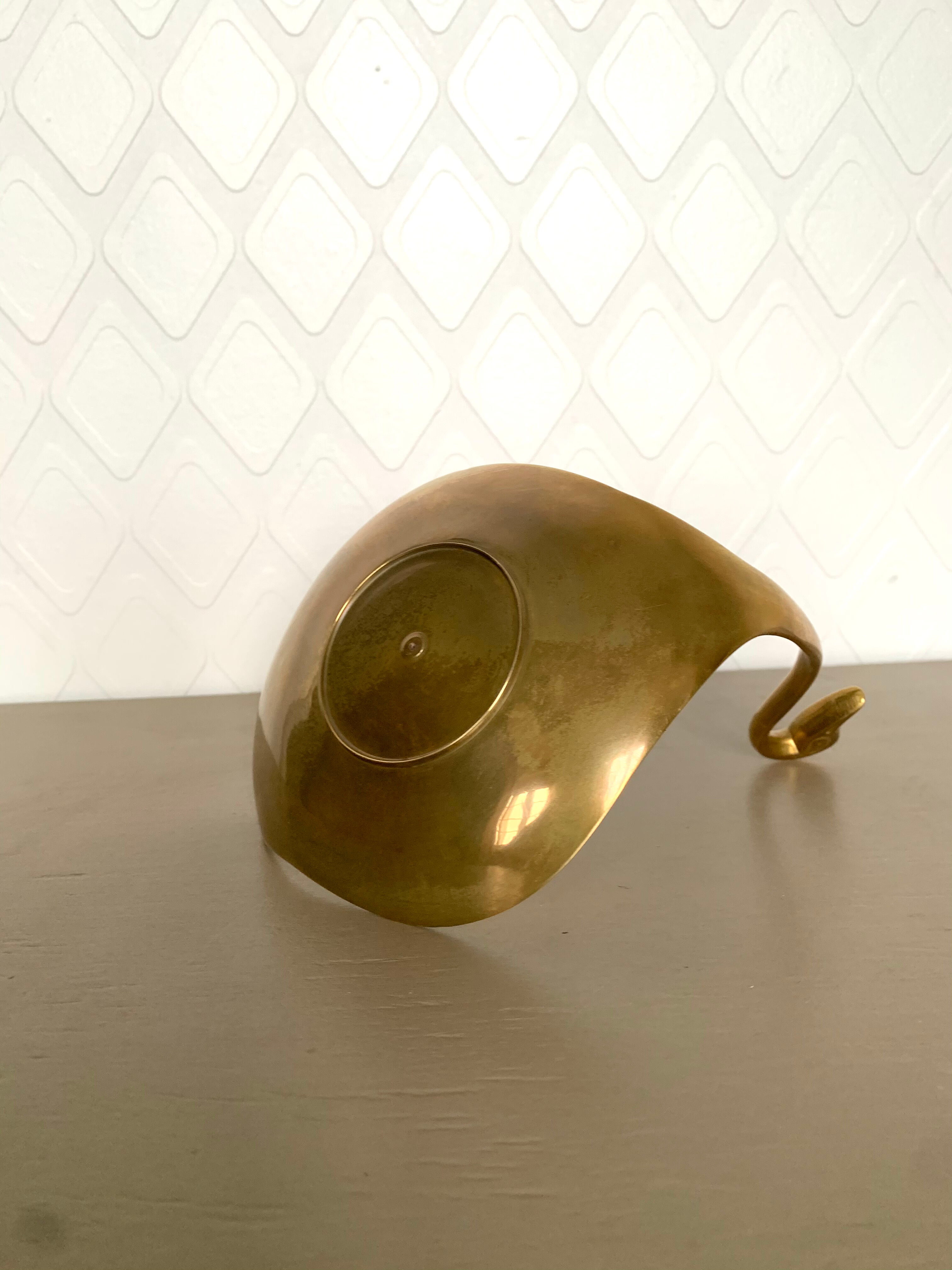 Brass trinket bowl 1970