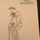 Christian Dior, illustration de mode de presse collection printemps - été 1978