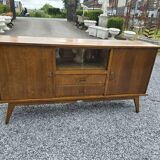 Vintage oak sideboard from the 60s