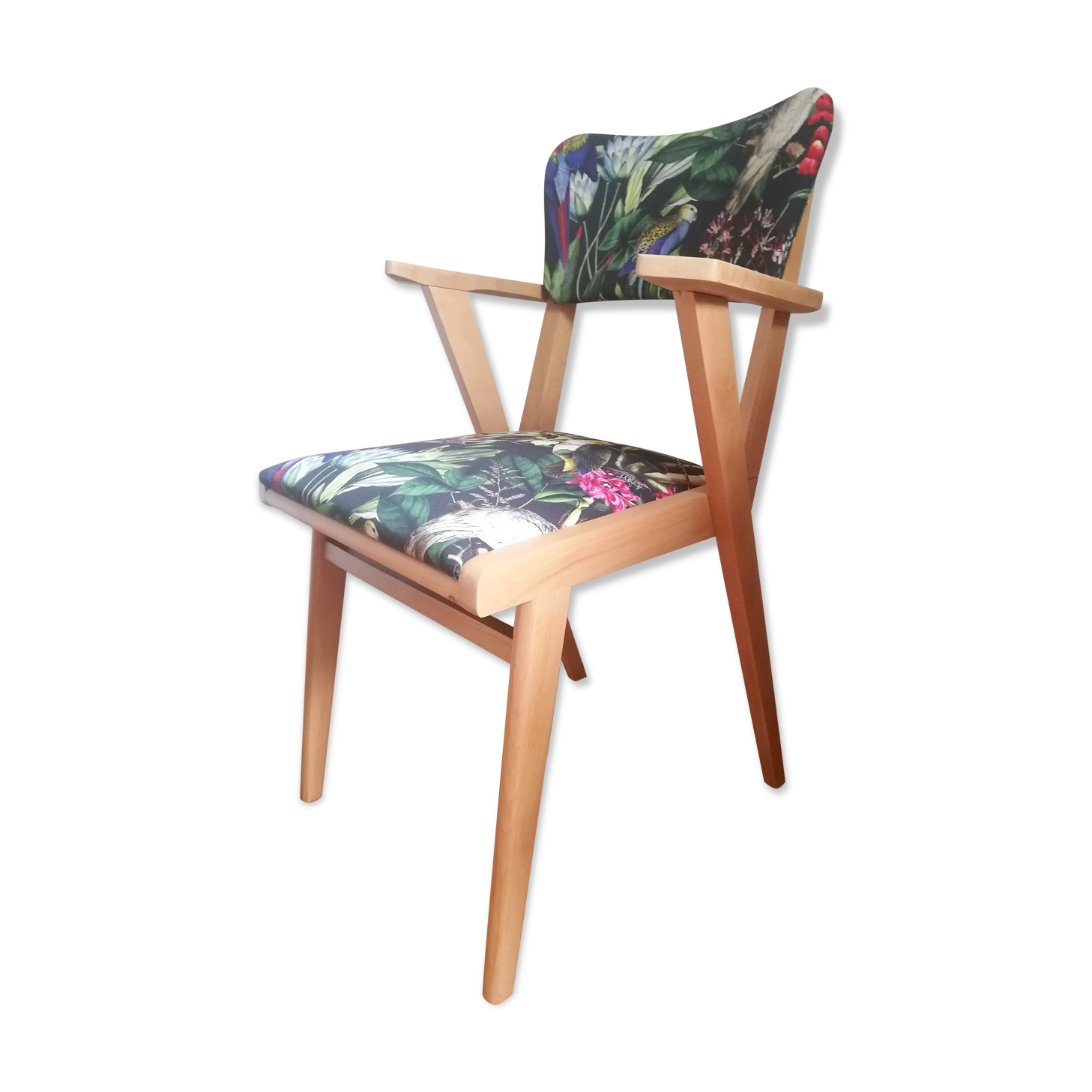 Chair bridge feet compass renovated jungle