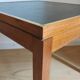 Pair of Mid century Teak and black Top Side Tables 1960s