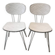 Set of 2 Formica chairs