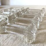 Antique glass knife holder