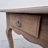 Antique Louis XV style side table with 2 drawers