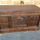 Minister's office oak style henri ii breton 1900s