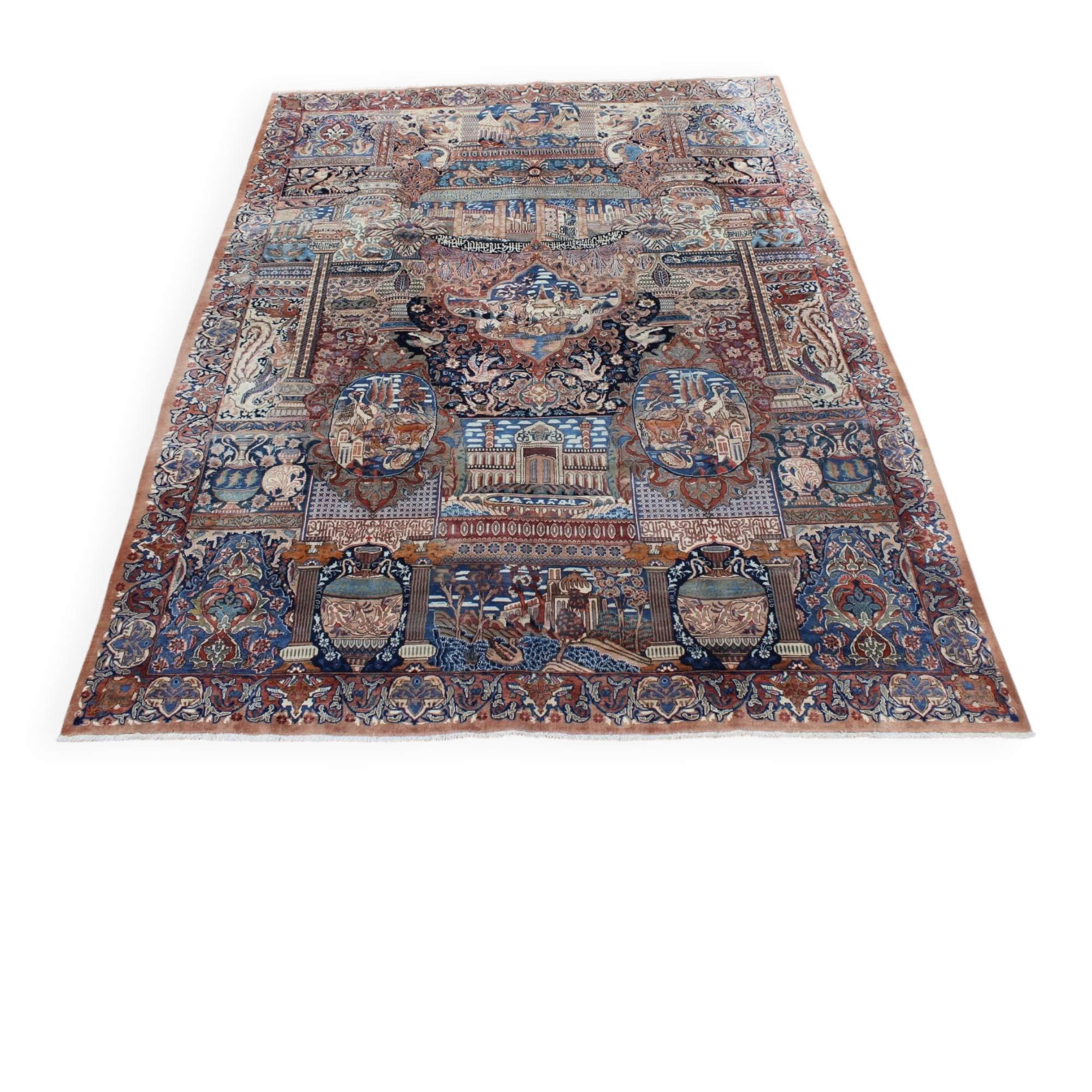 Large Kashmar wool rug, Persia circa 1950