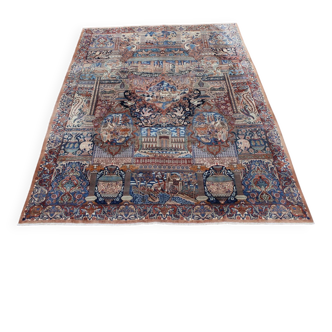 Grand Tapis Kashmar en laine , Perse vers 1950
