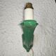 Wall lamp 50s green porcelain