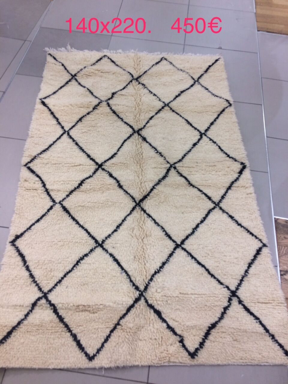 Tapis berbère 140x220cm