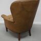 Vintage Dutch Club Chair in Cognac Colored Leather
