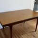 Vintage Scandinavian teak dining table, 1960s