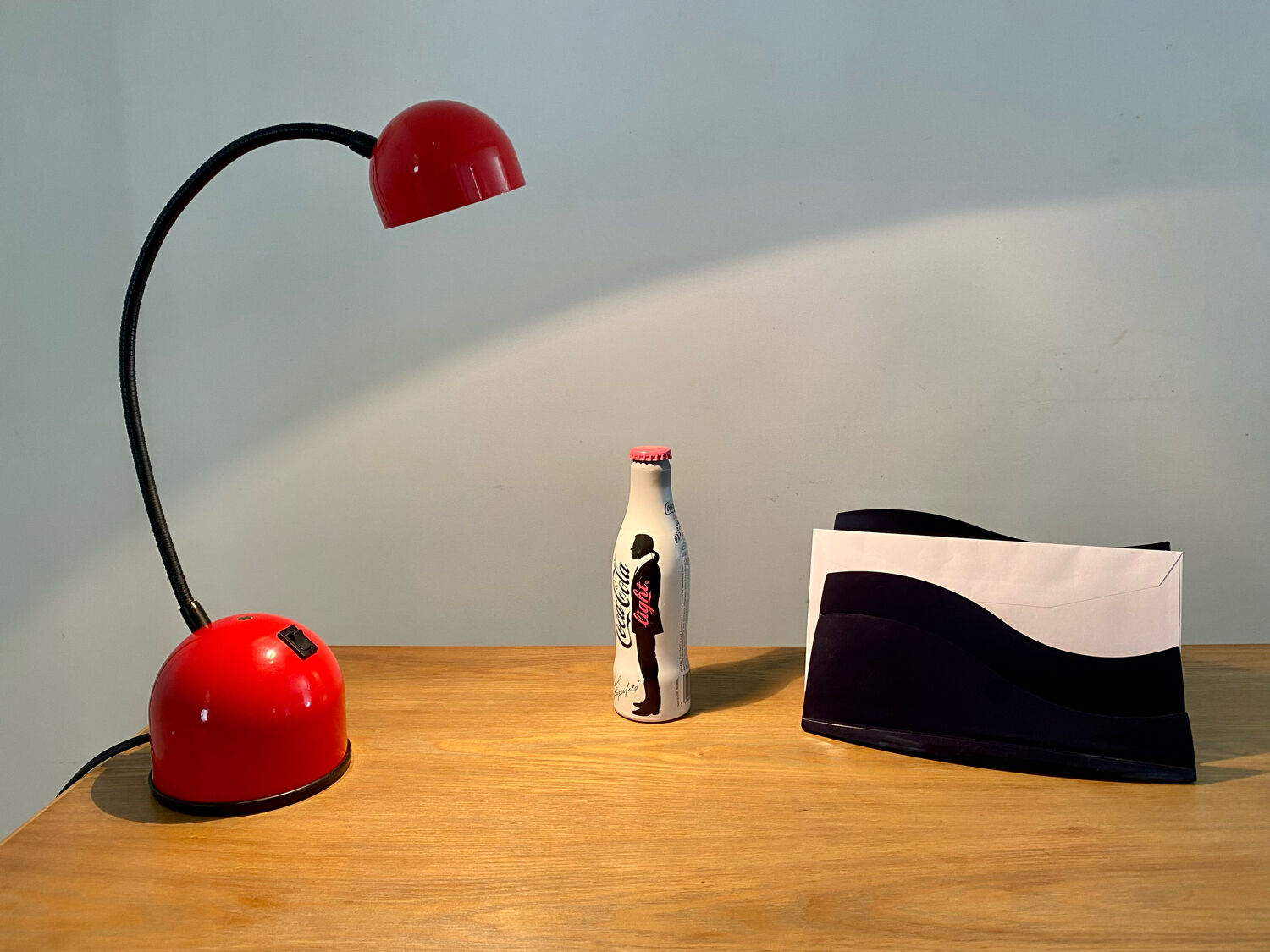 Minimalist desk lamp Gammalux italy vintage 70s