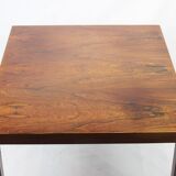 Table basse de bois de rose par Severin Hansen pour Haslev Furniture des années 1960.