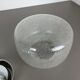 Cone Ice Glass Bubble Wall Light Made by Hillebrand Leuchten, Germany