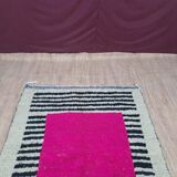 Traditional handmade colorful wool rug size 150 x 250 cm