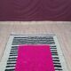 Traditional handmade colorful wool rug size 150 x 250 cm