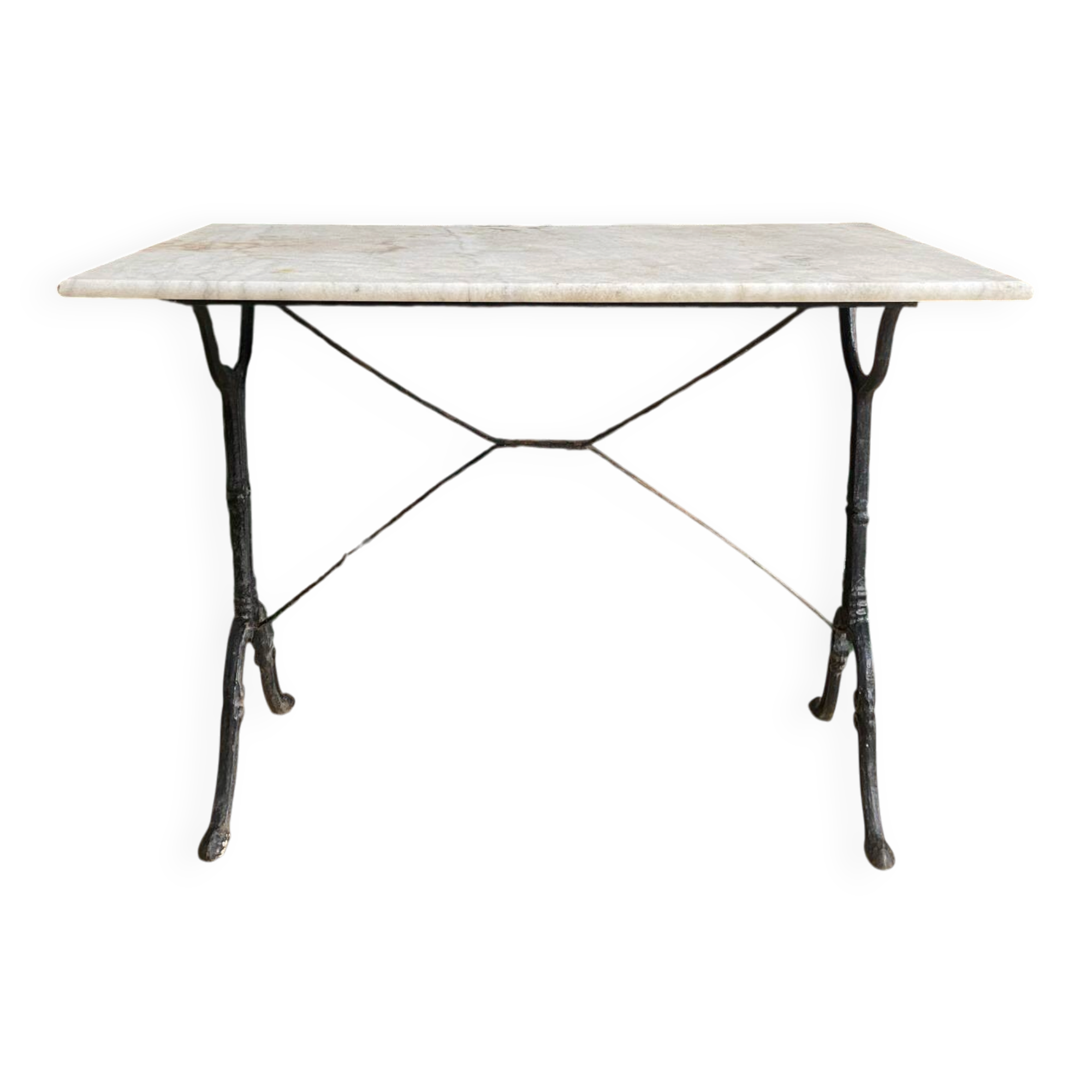 Bistro table in marble