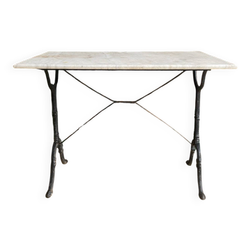Table bistrot en marbre