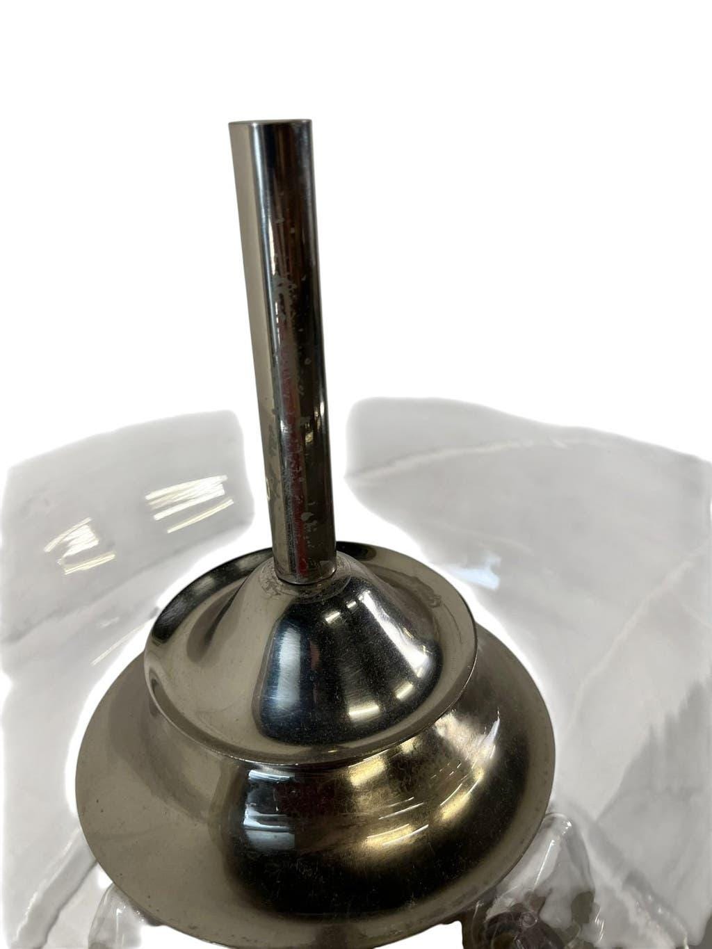 Vintage chrome floor lamp 'Leclaire & Schäfer'