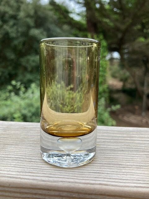 Lot de 6 verres à liqueur années 70