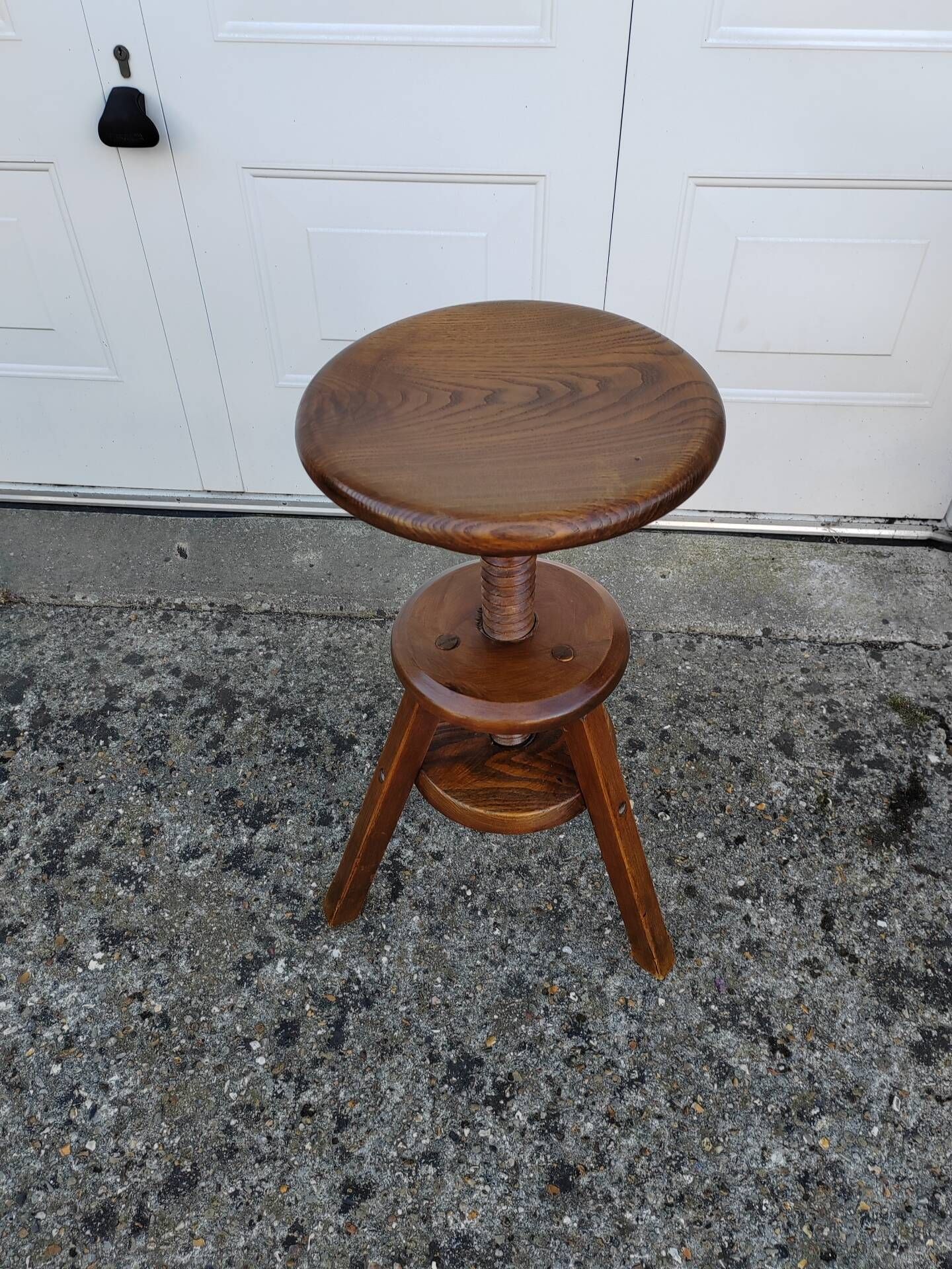 Tabourets à vis vintage 