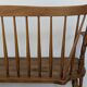 Bench, vintage bench in solid wood