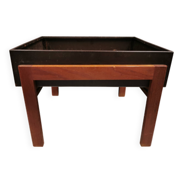 Jardinière en teck design danois des années 1960