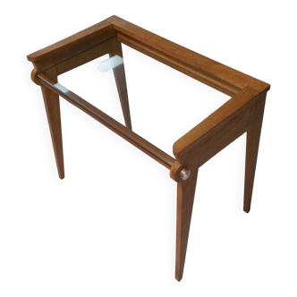 Bureau bois+verre design circa 1950 dans le style ramos