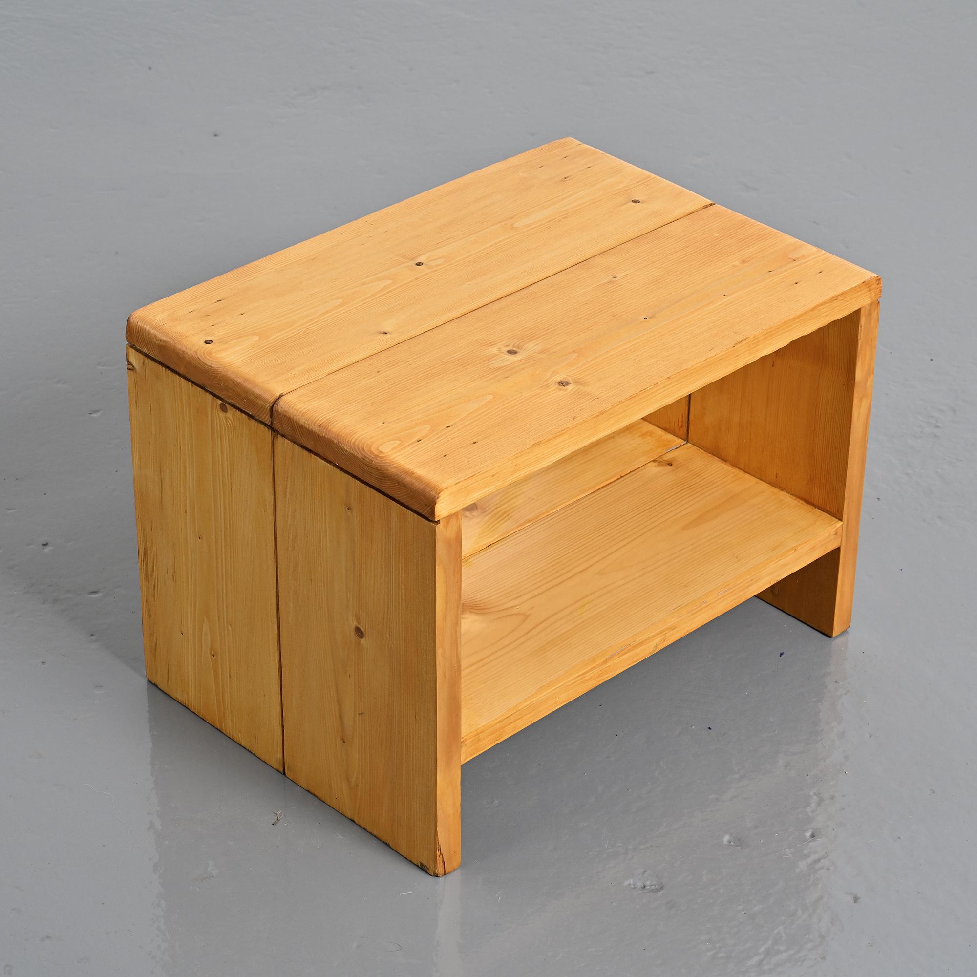 Side table from Les Arcs 1800, around 1975
