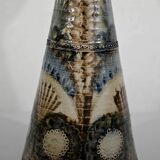 Vase en Grès de Sel, signé J-C. Courjault pour Keraluc Quimper - 1960