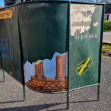 Public edicule made in sets for a former theater of Franche Comté