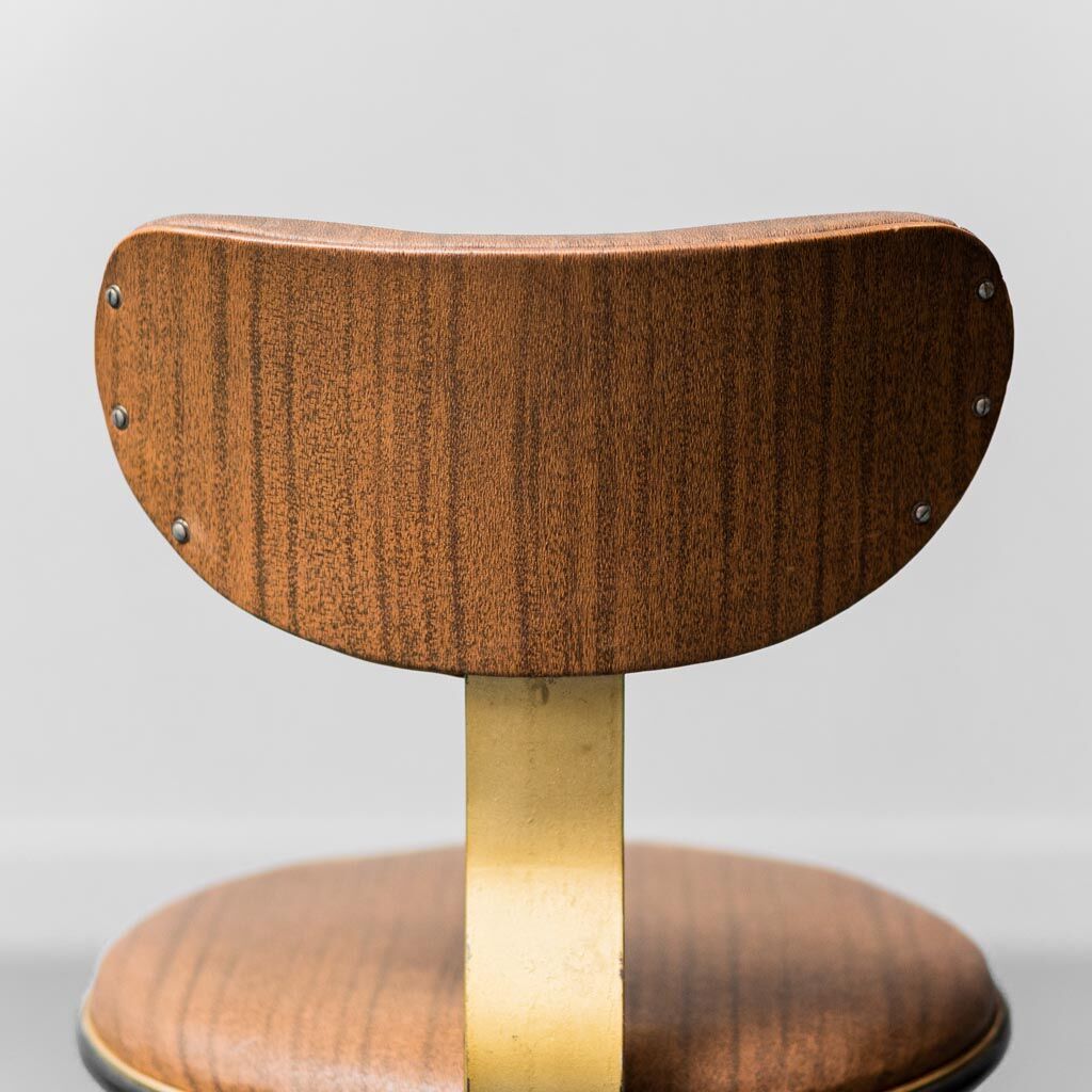 Swivel desk chair eco-leather mascagni 60