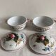 Lot of ceramic pieces Emile Tessier Malicorne sugar bowl candy dish