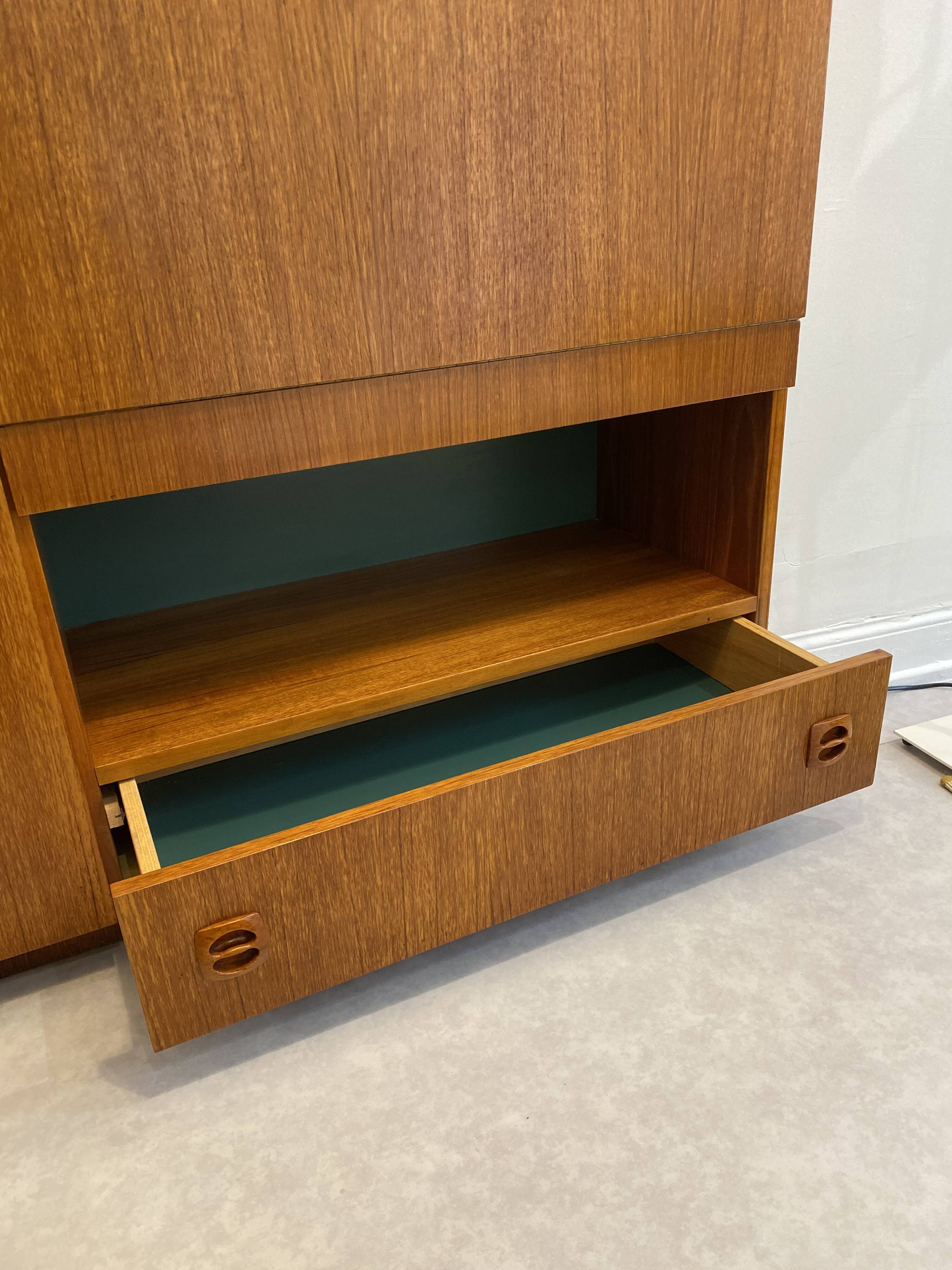 Vintage teak storage unit 1960s