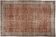 Tapis floral anatolien vintage
