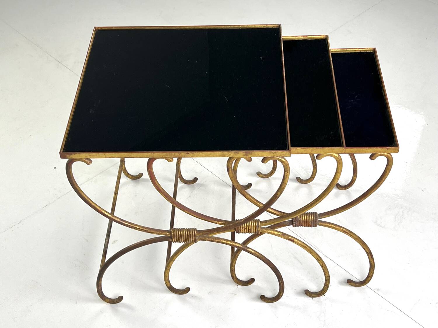 Vintage nesting tables