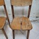 Paire de chaises grain de café