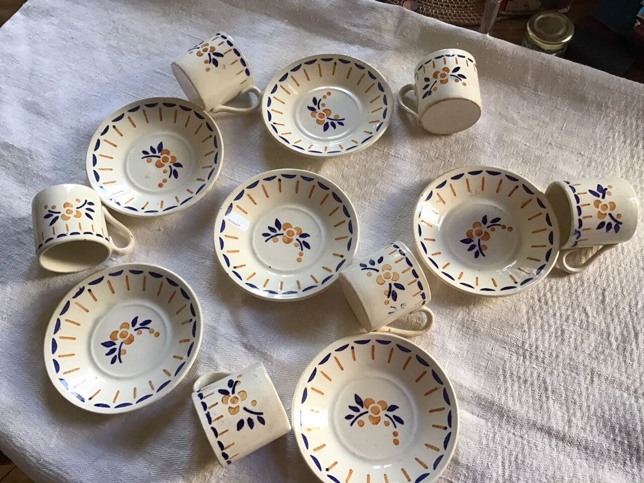 Art Deco 6-cup coffee set